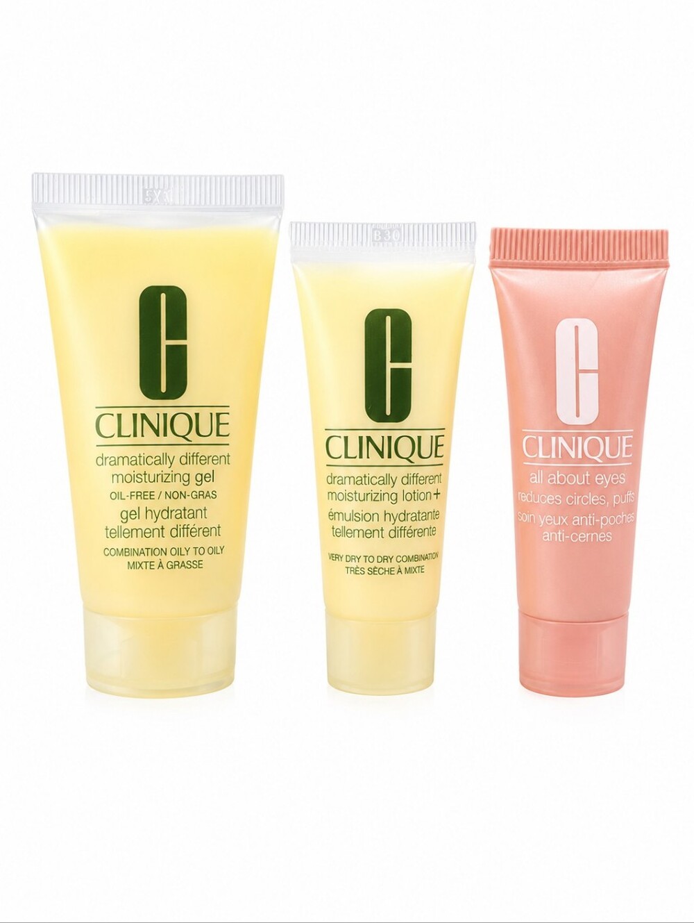 Clinique 3 Piece Sample Bundle